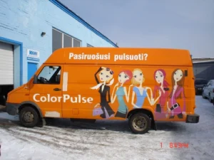 Loreal reklama ant transporto