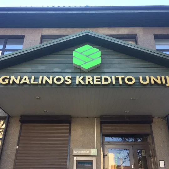 Ignalinos Kredito Unija Lauko Reklama